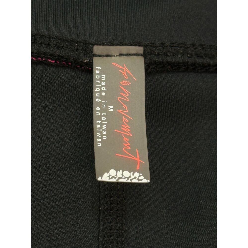 Free People FP Movement Daredevil High Rise Mixed Print Leggings Black Medium - Picture 7 of 12